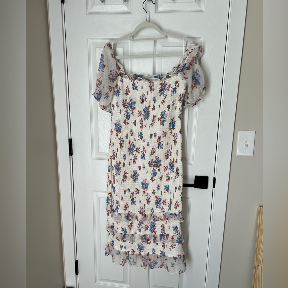 Midi floral dress - Abercrombie and Fitch